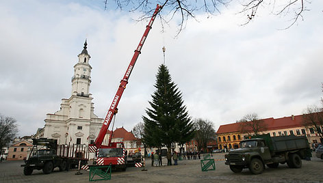 Kaunas ruošiasi Kalėdoms