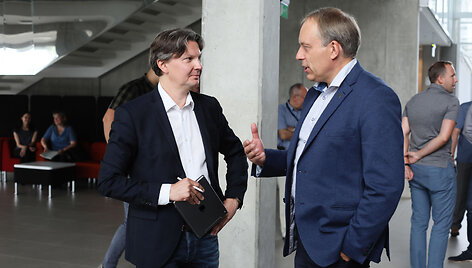 Kęstutis &Scaron;liužas ir Eugenijus Valatka