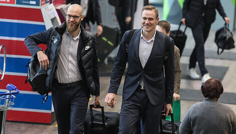 Antanas Kavaliauskas ir Robertas Javtokas