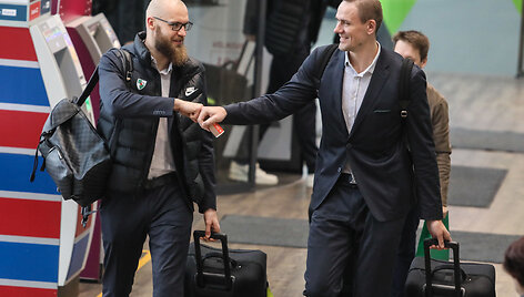 Antanas Kavaliauskas ir Robertas Javtokas