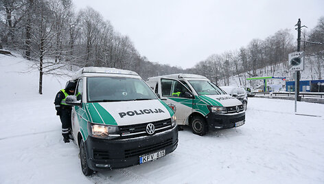 Policijos priemonė Kaune
