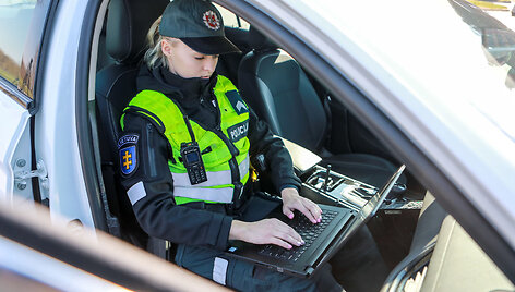 Policijos priemonė Kaune