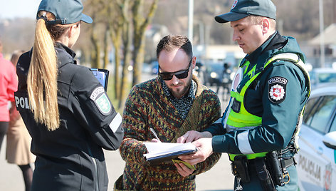 Policijos priemonė Kaune