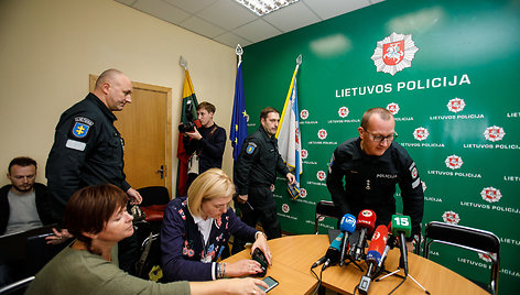 Konferencija Kauno policijoje