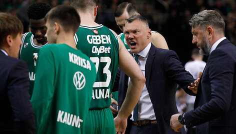 &Scaron;arūnas Jasikevičius ir Martinas Gebenas