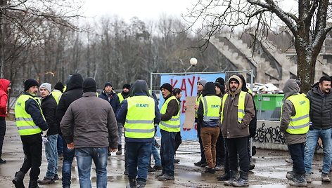 Turkų darbininkų streikas