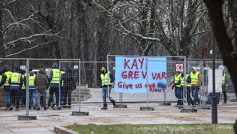 Turkų darbininkų streikas