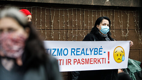 Piketas prie Kauno apygardos teismo