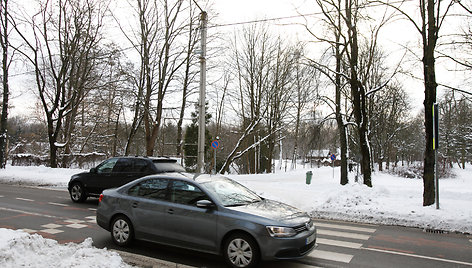 Vieta, kurioje planuojama įrengti automobilių stovėjimo vietas