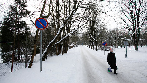 Vieta, kurioje planuojama įrengti automobilių stovėjimo vietas