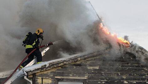 Gaisras Kaune