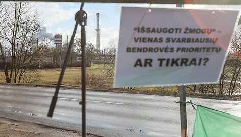 &bdquo;Achemos&ldquo; darbuotojų mitingas
