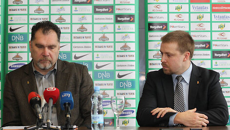 Arvydas Sabonis ir Paulius Motiejūnas