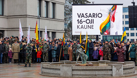 Lietuvos valstybės atkūrimo dienos minėjimas Kaune