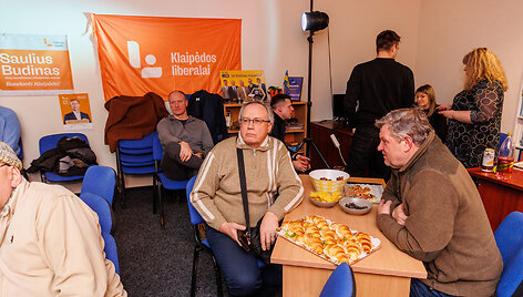 Sauliaus Budino rinkimų &scaron;tabas