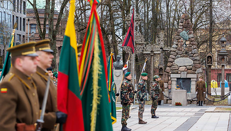 Šaulių vėliavos perdavimo ceremonija