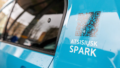 Kaune pradėjo veikti „Spark“ elektromobilių dalijimosi paslauga