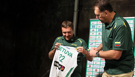 Antanas Guoga ir Arvydas Sabonis