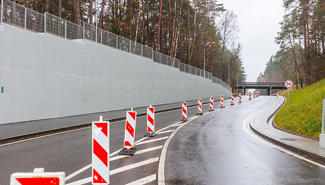 Tunelio kelių Lentvaris–Vievis sankirtoje atidarymas