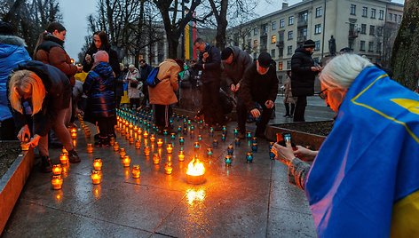 Akcija „Uždek žvakutę žuvusiems Ukrainos laisvės gynėjams“