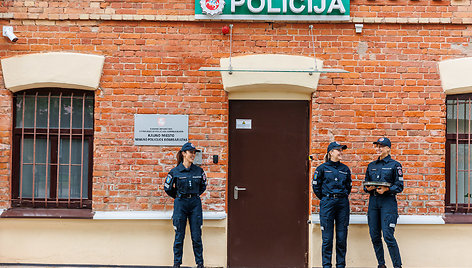 Kaune atidarytas rekonstruotas policijos komisariatas