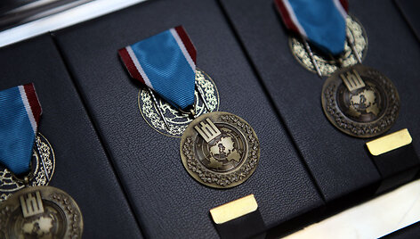 Karių apdovanojimo ceremonija