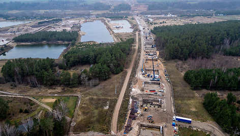 „Rail Baltica“ tilto statybos