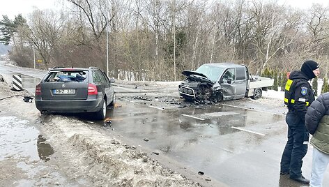 Avarija Lapių kelyje
