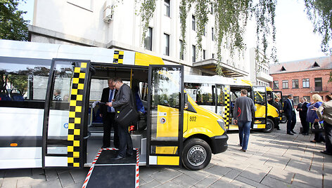Mikroautobusų pristatymas