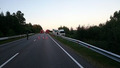 Sunkvežimio avarija