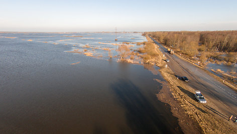 Potvynis pamaryje