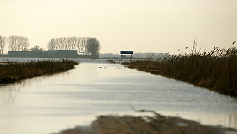 Potvynis pamaryje