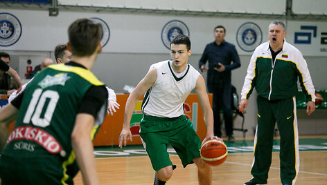 U18 rinktinės treniruotė