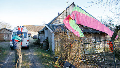 Kauno rajone nukrito orlaivis