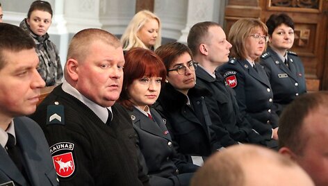 Policijos pareigūnų &scaron;ventėje
