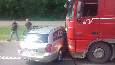Avarija pakaunėje