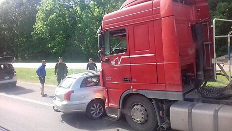 Avarija pakaunėje