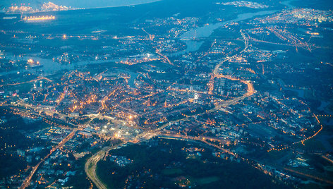 Gdanskas iš paukščio skrydžio