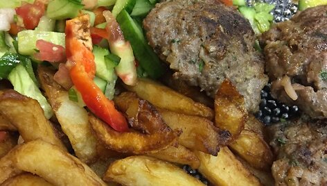 Kebabas lėk&scaron;tėje