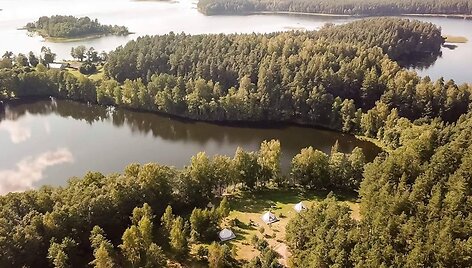 I&scaron;skirtinė vieta poilsiui Molėtų rajone &ndash; stovykla &bdquo;Glamping Club&ldquo;