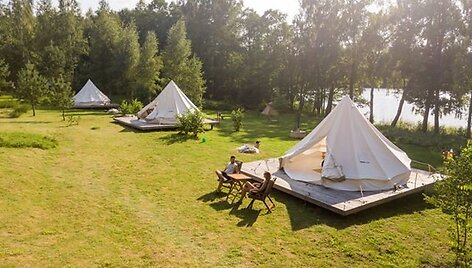 I&scaron;skirtinė vieta poilsiui Molėtų rajone &ndash; stovykla &bdquo;Glamping Club&ldquo;