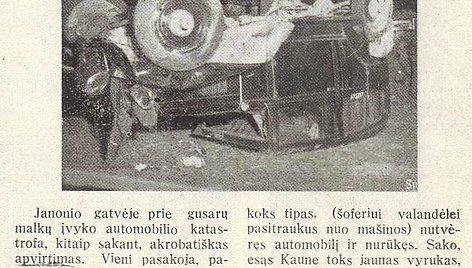 Avarija Janonio gatvėje (1931 m)