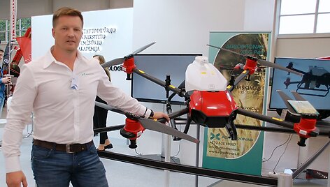 Žemės ūkiui pritaikyti dronai &ndash; jau Lietuvoje