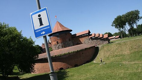 Kauno regiono turizmo informacijos centras Kauno pilyje.