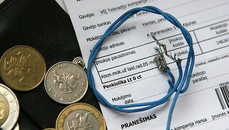 Tokias naujas sąskaitas už radijo ta&scaron;kus gavo visi sutarčių anksčiau nenutraukę laidinio radijo vartotojai.