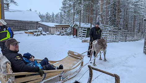 Birutės, Edgaro, Skomanto ir Medeinos kelionė į Laplandiją