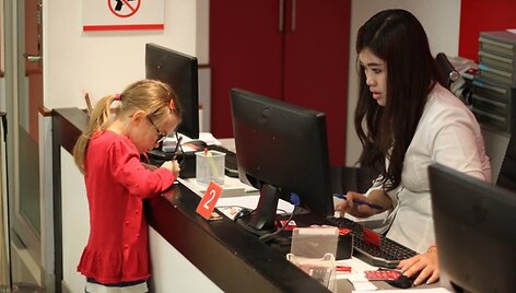 Atsidarėme sąskaitą KidZania banke
