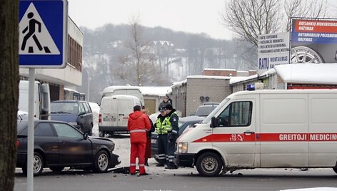Avarija netoli "Kauno Akropolio"