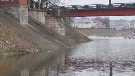Patvinęs Nemunas Kaune