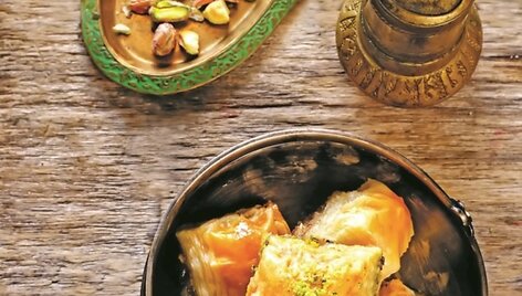 Egipte paplitęs saldumynas baklava